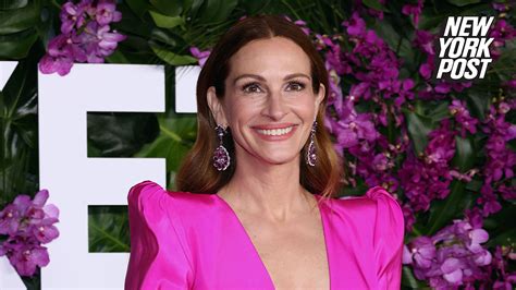 julia nue|Julia Roberts reveals the surprising reason shes never done。